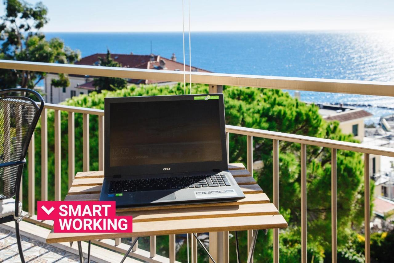 Boscobello Seaview Apartment By Wonderful Italy Sanremo Dış mekan fotoğraf
